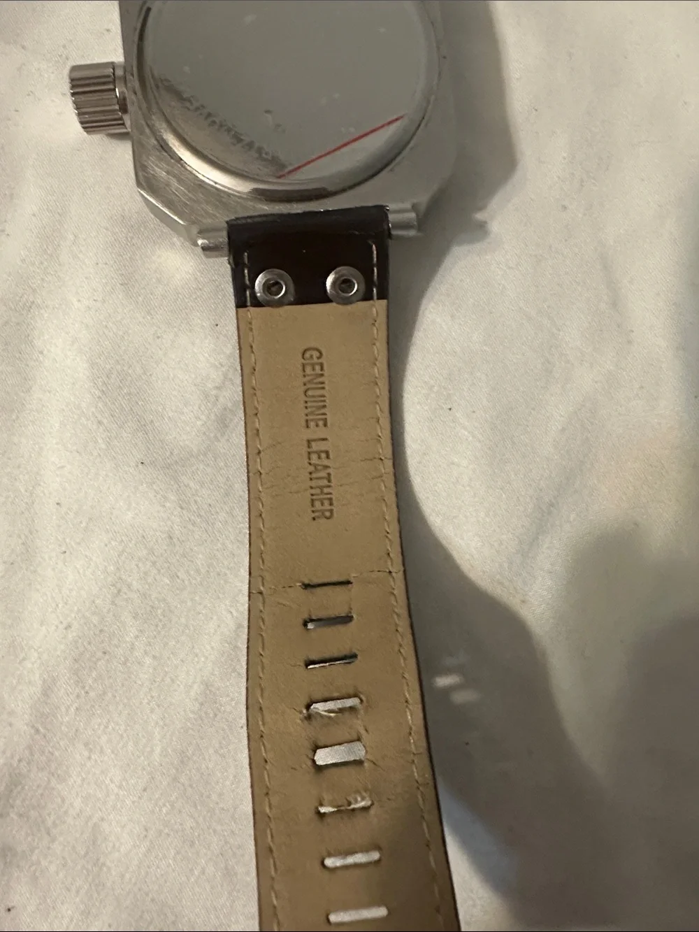 Mark Naimer Large Square Face Water Resistant Watch